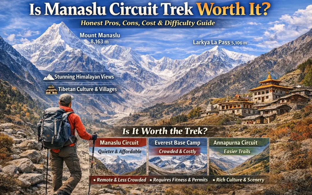 Is Manaslu Circuit Trek Worth It? Honest Pros, Cons, Cost & Difficulty Guide