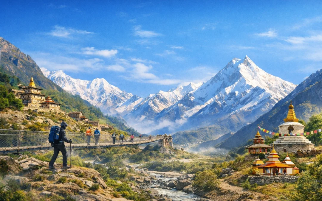 What Are the Main Routes of the Manaslu Circuit Trek? A Complete Guide