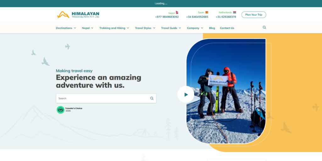 Himalayan Trekking Path